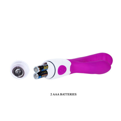 Vibromasseur rabbit Pretty Love Alvis Violet/Blanc