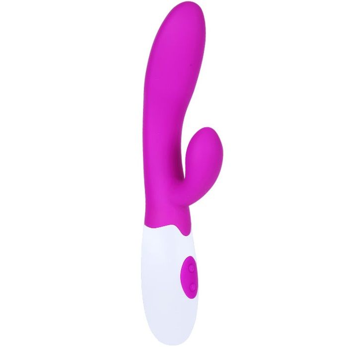 Vibratore Rabbit Pretty Love Flirtation Alvis Viola/Bianco