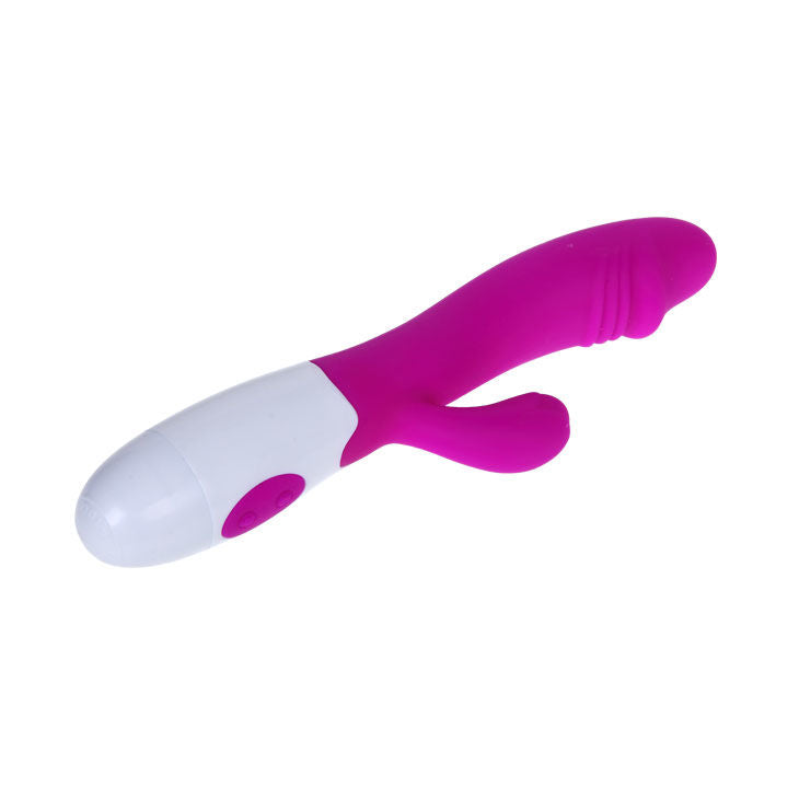 Vibratore Rabbit Pretty Love Snappy Viola/Bianco