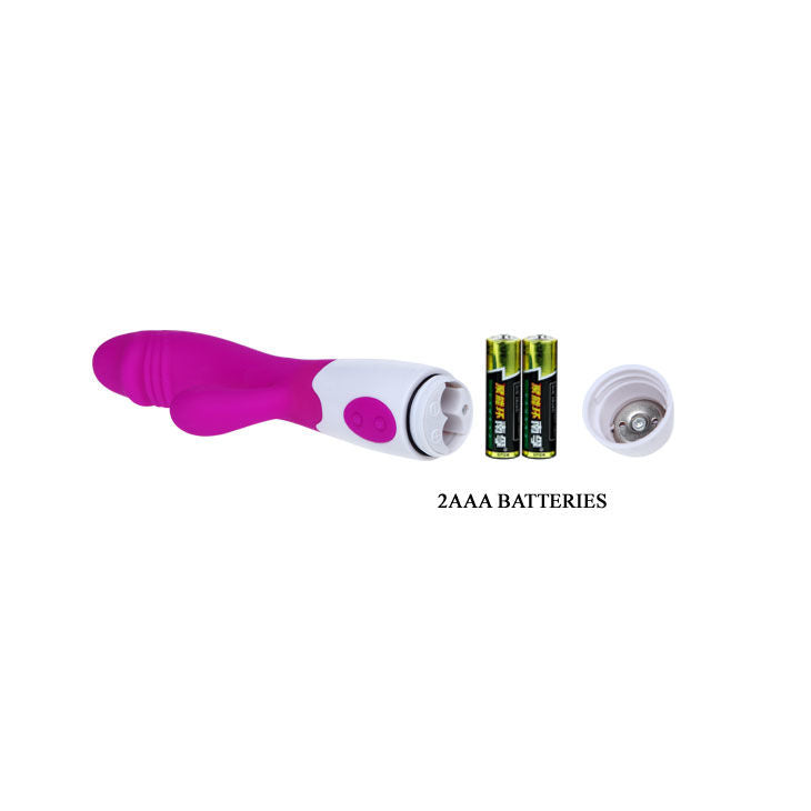 Vibratore Rabbit Pretty Love Snappy Viola/Bianco