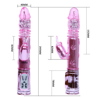Vibratore Rabbit Baile Throbbing Bunny Rosa