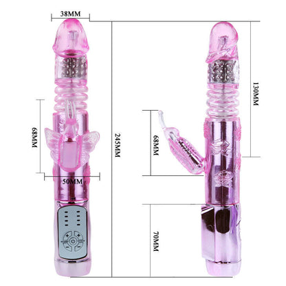 Vibreur Rabbit Baile Papillon Vibrant Rose