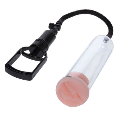 Precision pump with erection enhancer