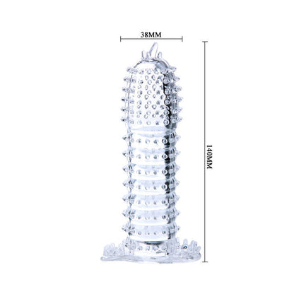Funda lila silicona con puntitos 14-2 cm