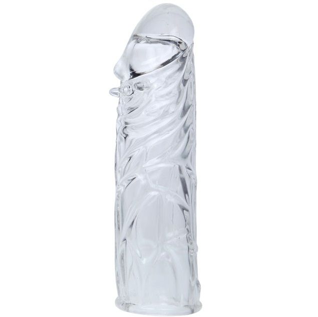Funda  transparente para el pene en silicona 13cm