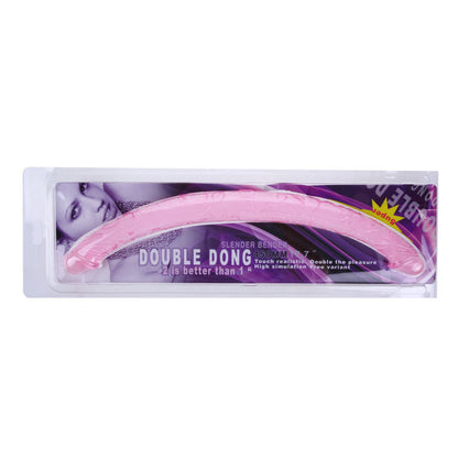 Dildo doppio Double Dong 44,5 cm rosa