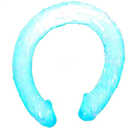 Dildo Doppio Baile double dong azul 44.5cm