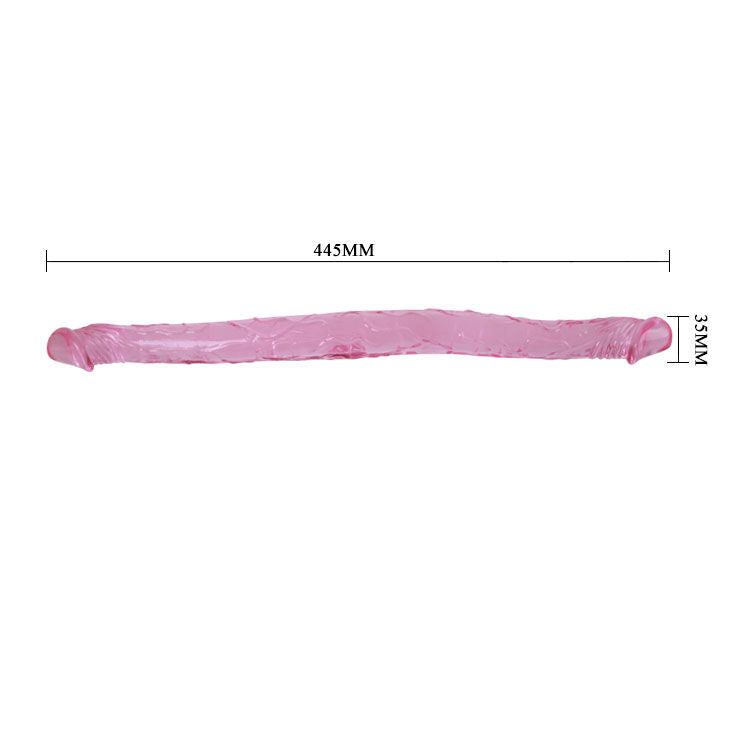 Dildo doppio Double Dong 44,5 cm viola