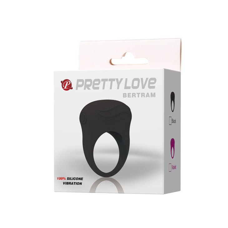 Pretty love bertram anneau vibrant noir