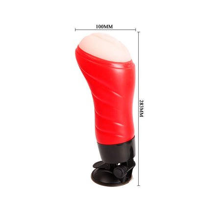 Masturbateur Homme Delia Rouge/Noir