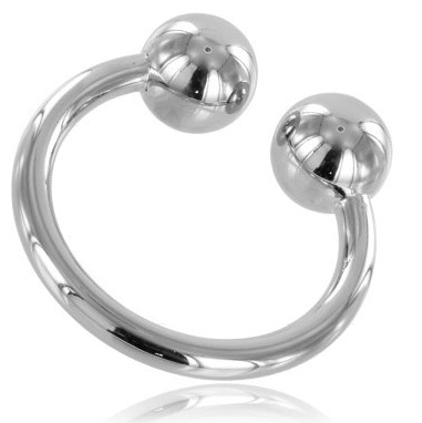 Rubinetto metallizzato e anelli di glans in acciaio