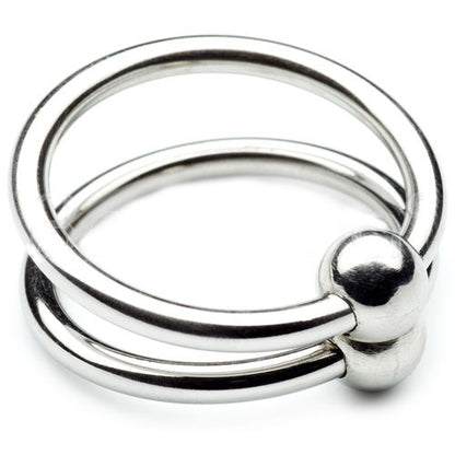 Anello doppio glans metallizzato 28mm