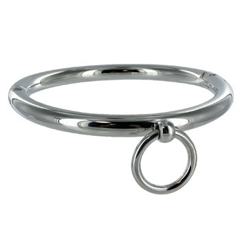 Collari slave in acciaio metallizzato