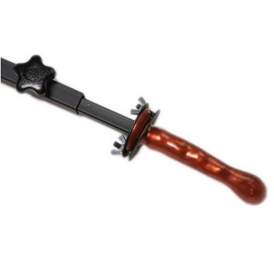 Attrezzature e corde barra metallica con anal toy