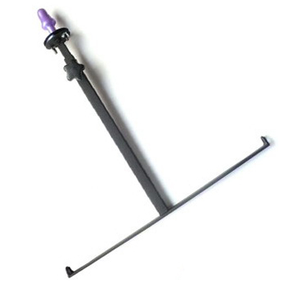 Attrezzature e corde barra metallica con anal toy