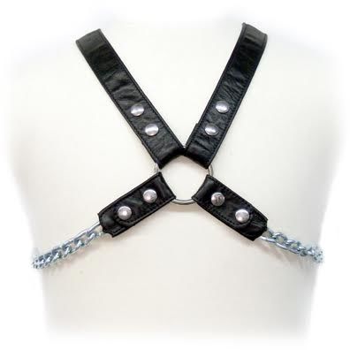 Imbracatura catena corpo in pelle ii
