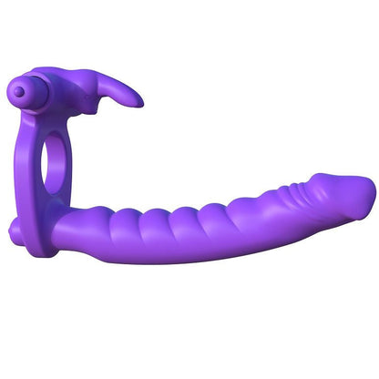 Fantasy C-Ringz Silicone Double Penetrator Rabbit