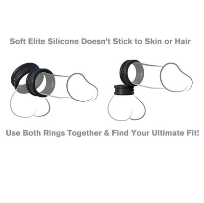 Anelli in silicone fantasia c-ringz max / larghezza