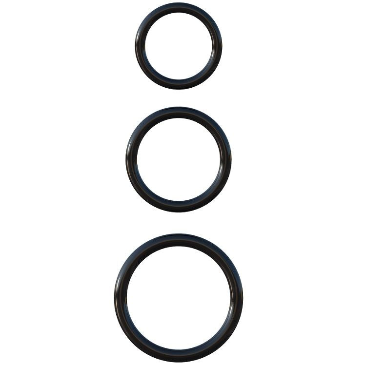 Set 3 anelli stamina in silicone fantasy c-ringz
