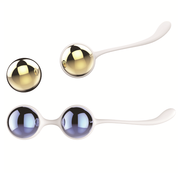 Palline vaginali Nalone yany dorato/blu
