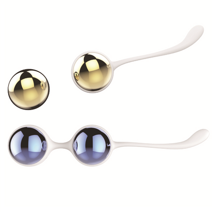 Palline vaginali Nalone yany dorato/blu