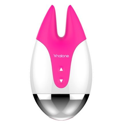 Vibromasseur clitoridien - Nalone Fifi 2 avec accessoire rose et blanc
