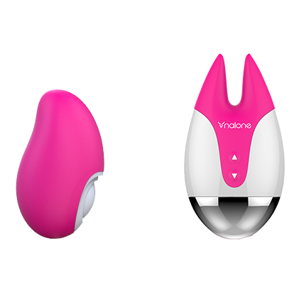 Vibromasseur clitoridien - Nalone Fifi 2 avec accessoire rose et blanc