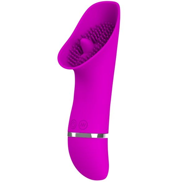 Vibratore clitoride Pretty Love Flirtation fucsia/bianco