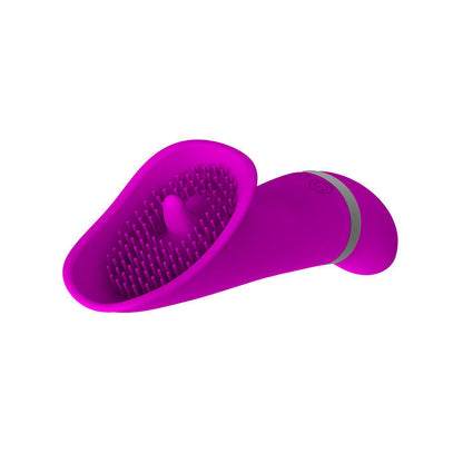Vibratore clitoride Pretty Love Flirtation fucsia/bianco