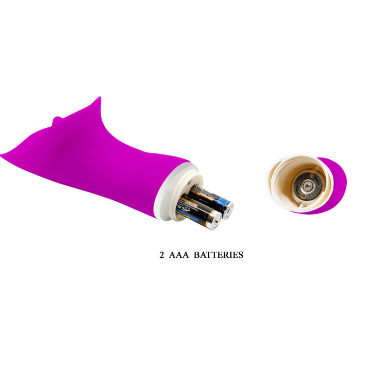 Vibratore clitoride Pretty Love Flirtation fucsia/bianco