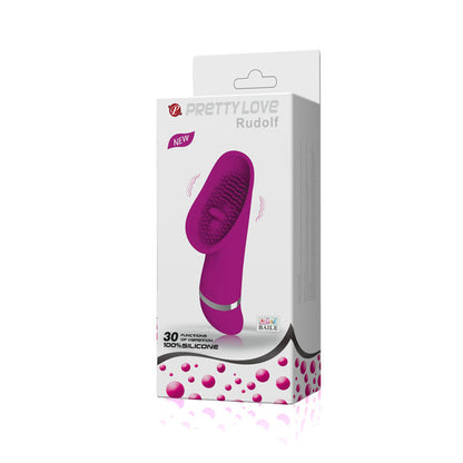 Vibratore clitoride Pretty Love Flirtation fucsia/bianco