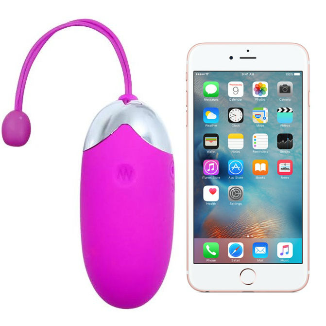 Ovetto vibrante Pretty love Abner con app rosa