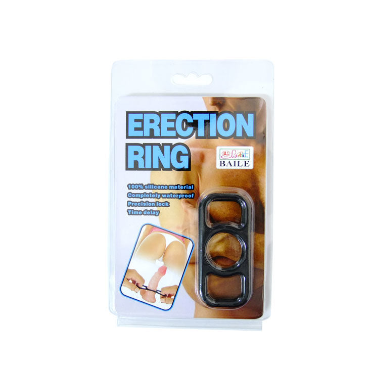 Anello per il Pene Erection Ring Nero