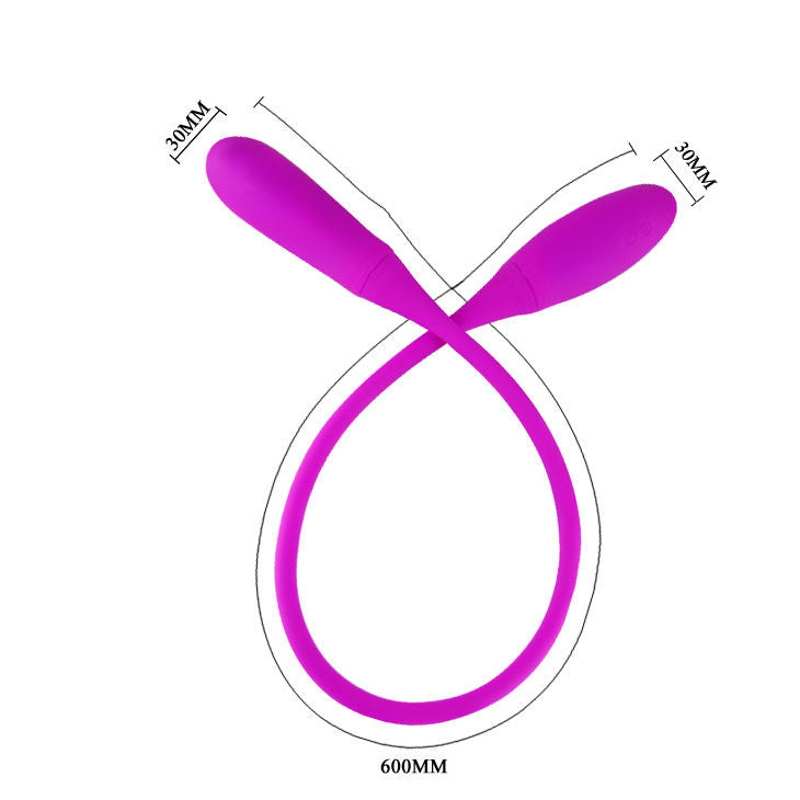 Pretty love smart - vibratore snaky vibe 7v + 3 tickling