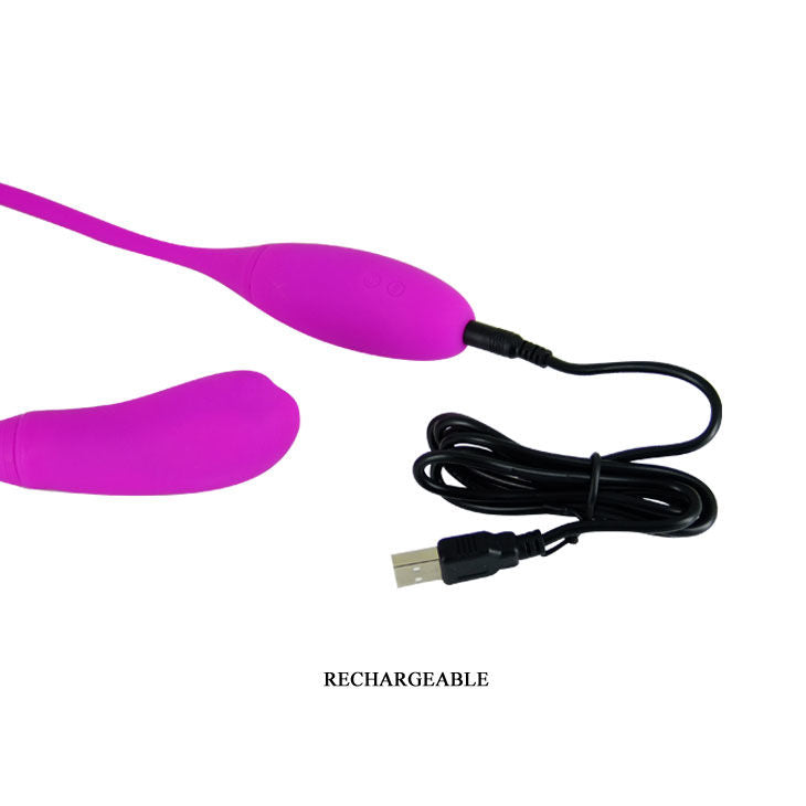 Pretty love smart - vibratore snaky vibe 7v + 3 tickling