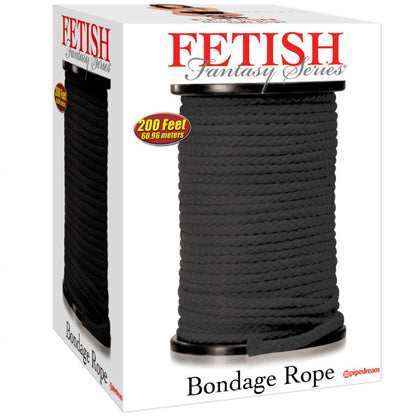 Corde Fetish fantasy series Bondage rope nera 60,96 metri