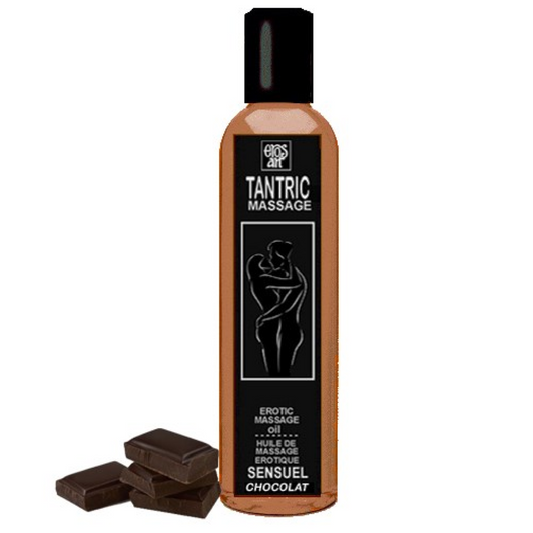 Eros-art aceite masaje tantrico natural y afrodisÍaco chocolate  30ml