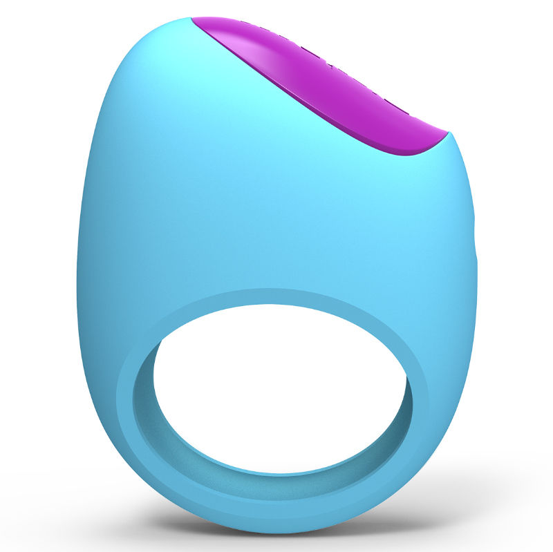 Anneau vibrant Picobong bleu clair