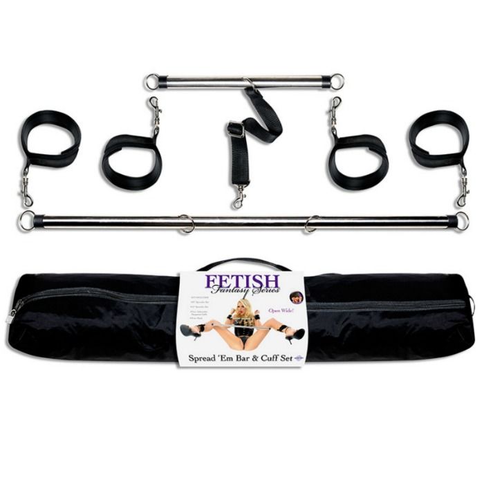 Attrezzature e corde Fetish fantasy series spread em bar e cuff set