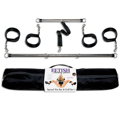Attrezzature e corde Fetish fantasy series spread em bar e cuff set