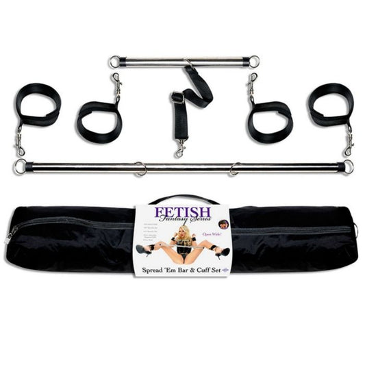 Attrezzature e corde Fetish fantasy series spread em bar e cuff set