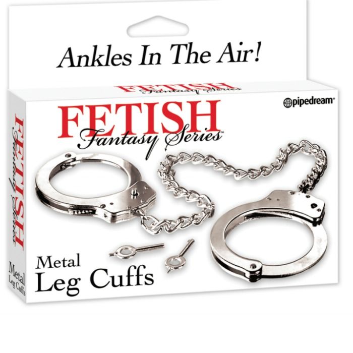 Polsini per gambe in metallo serie fantasia fetish