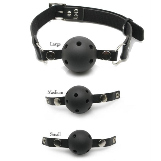 Sistema di allenamento ball gag serie fetish fantasy