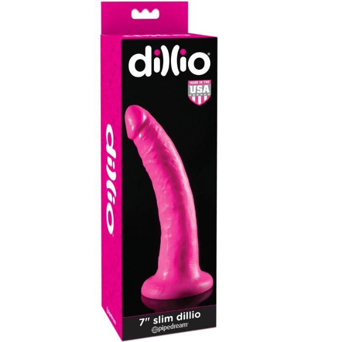 Dillio dildo 17,8 cm - rosa