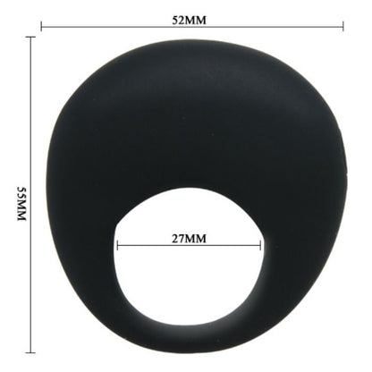 Anillo vibrador trap de pretty love - negro