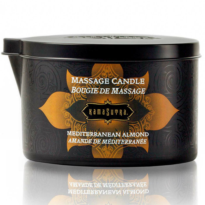 Candela da massaggio kamasutra mandorla mediterranea
