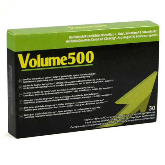 Integratore 500COSMETICS Volume 500 Migliora l'Eiaculazione 30 capsule