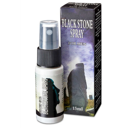 Spray ritardante black stone per uomo 15ml