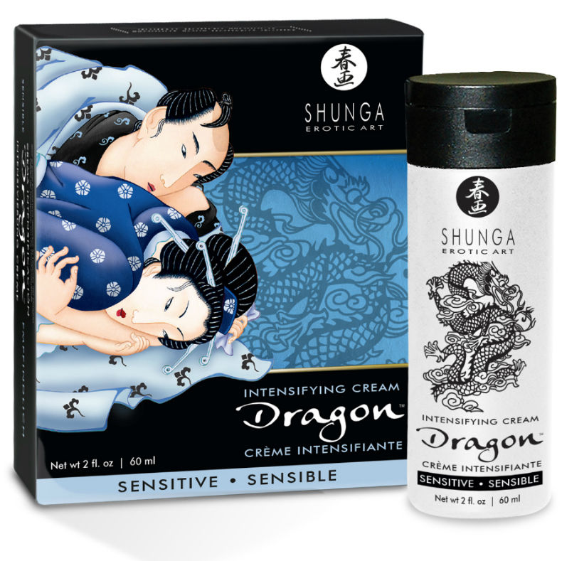 Shunga dragon sensitive cream per coppie