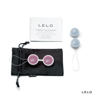 Palline vaginali lelo luna beads rosa/celesti